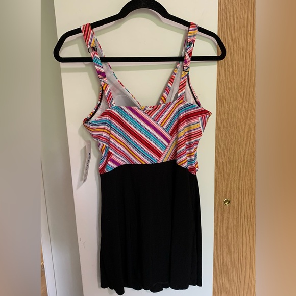 Colorful Striped Swimsuit - Picture 3 of 10